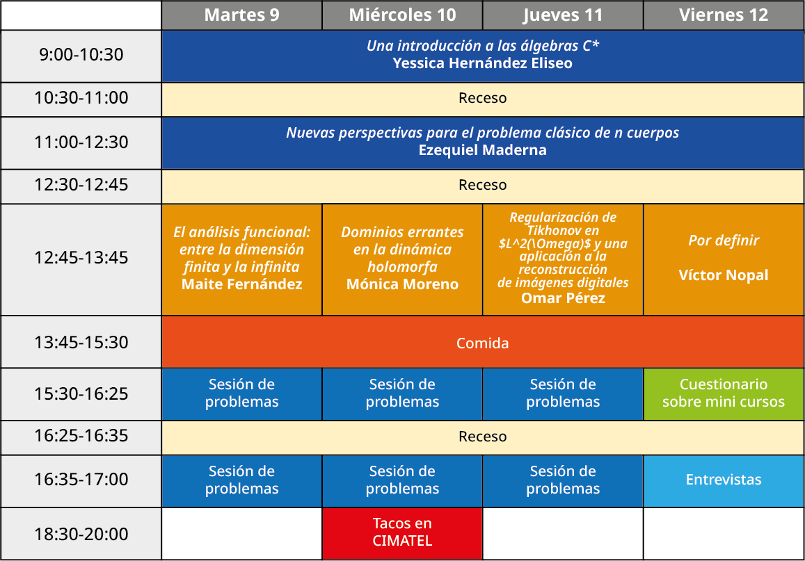 programa octava escuela tematica